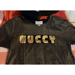 Authentic Gucci shirt and shoes only wore a few times